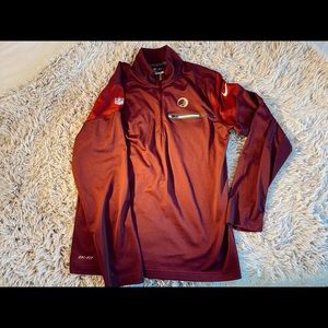 Vintage NFL Redskins Nike dry-fit pullover
